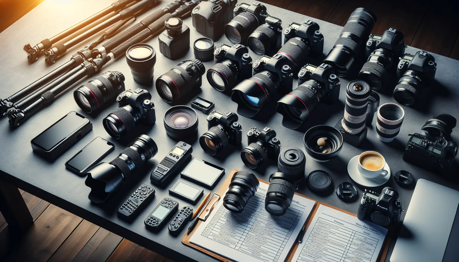 Die Auswahl der richtigen Kameraausrüstung für hochwertige Eventfotos